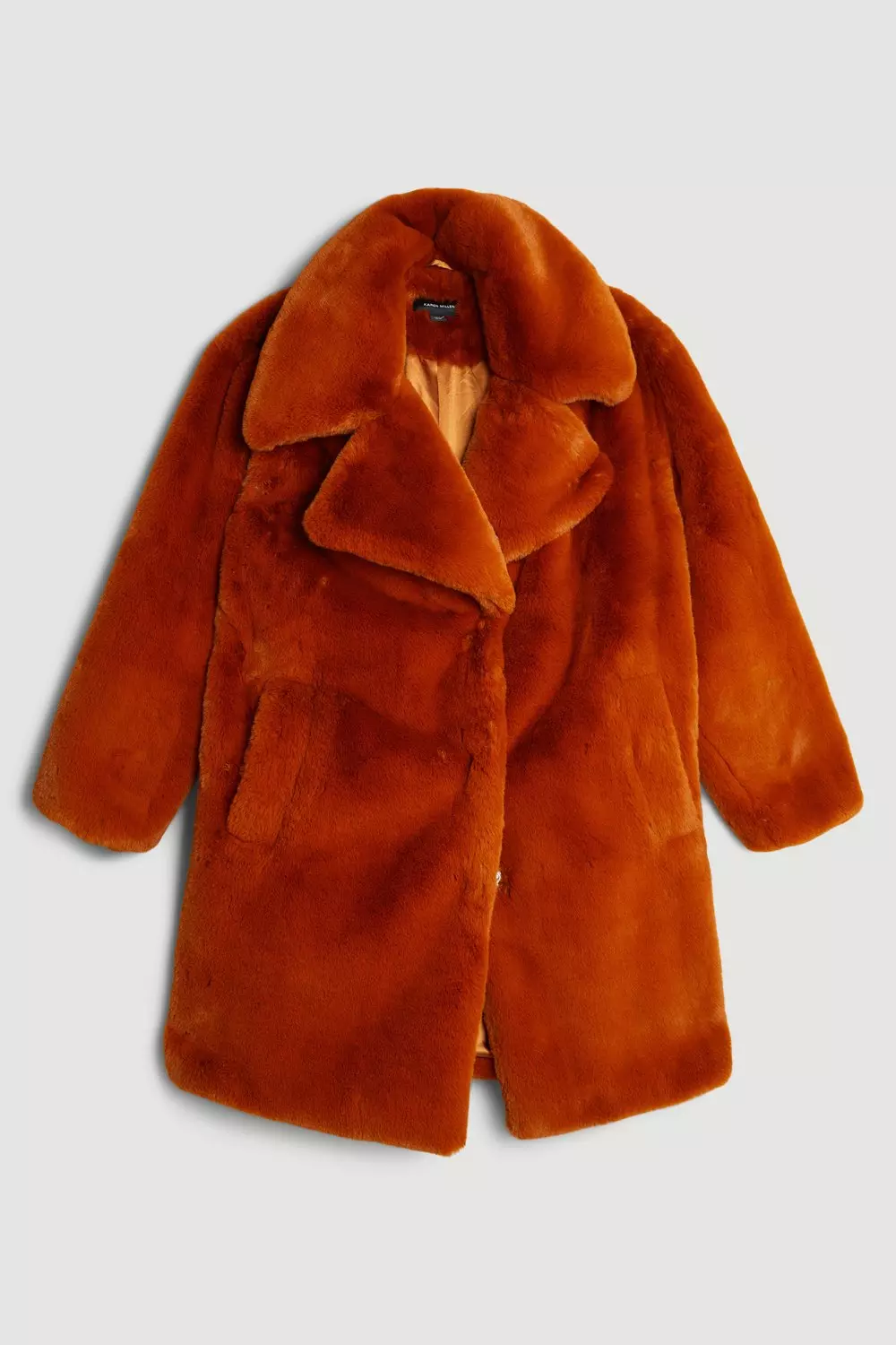 Cocoon fur coat hot sale